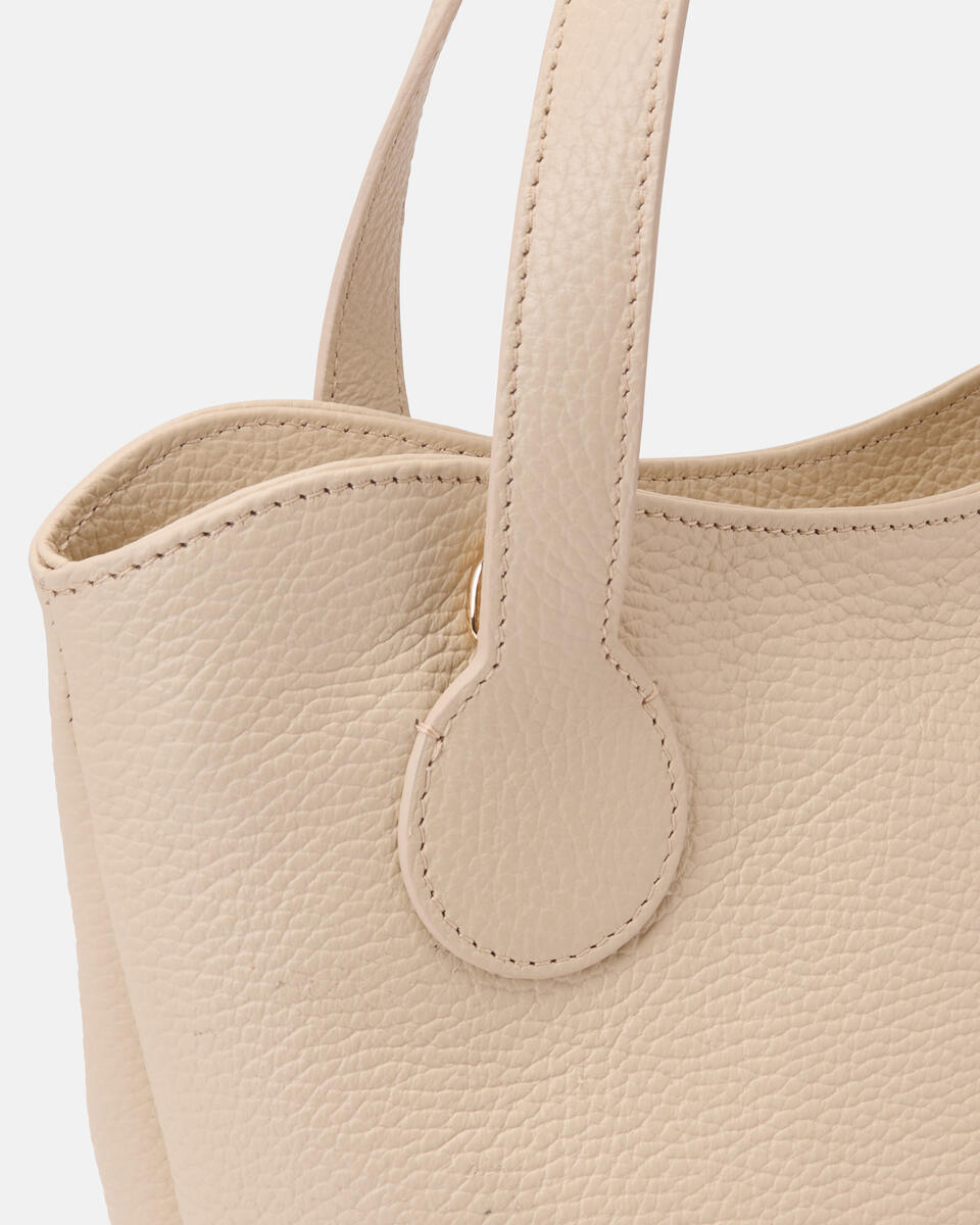 KLEINE TOTE BAG Prosecco  - Handtaschen - Damen Taschen - Tasche - Cuoieria Fiorentina