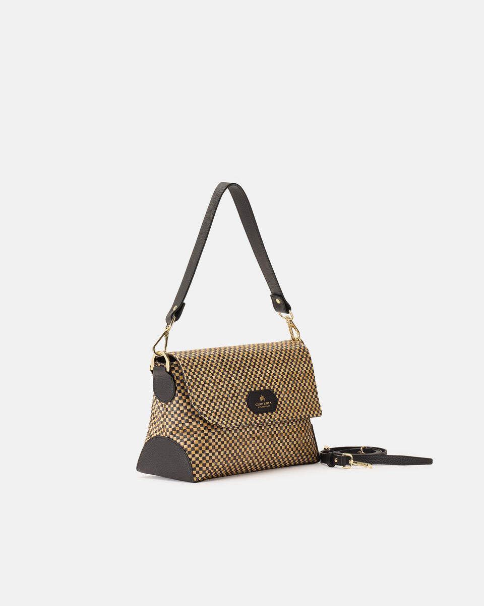 FLAP BAG Schwarz  - Messanger - Damen Taschen - Tasche - Cuoieria Fiorentina