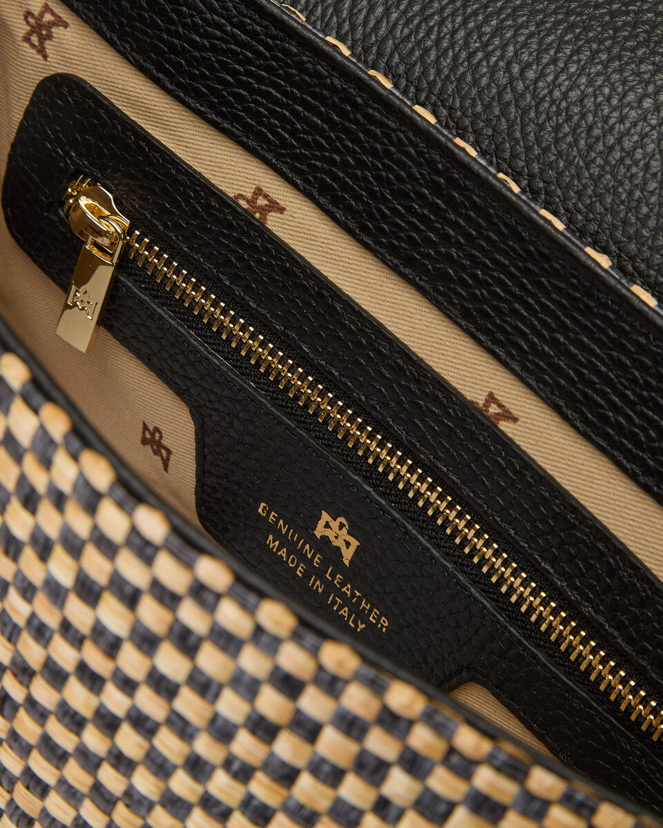 FLAP BAG Schwarz  - Messanger - Damen Taschen - Tasche - Cuoieria Fiorentina