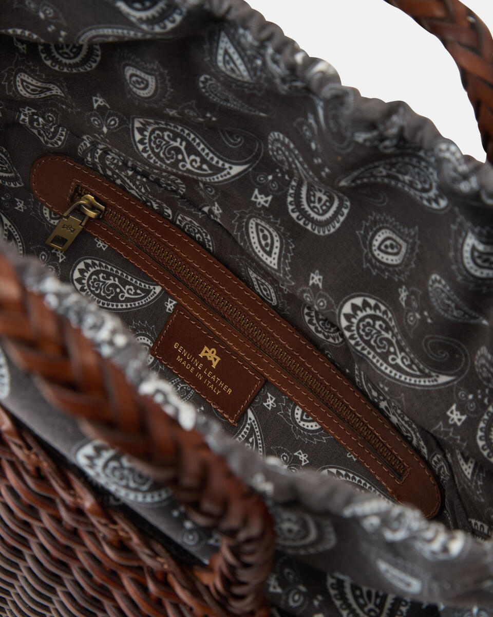 GROSSE HANDTASCHE Braun  - Handtaschen - Damen Taschen - Tasche - Cuoieria Fiorentina