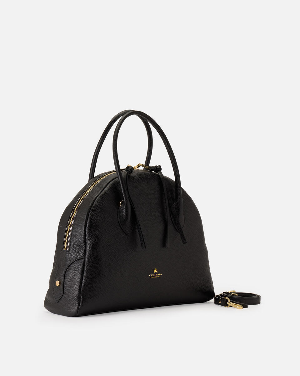 GROSSE BOWLING BAG Schwarz  - Cuoieria Fiorentina