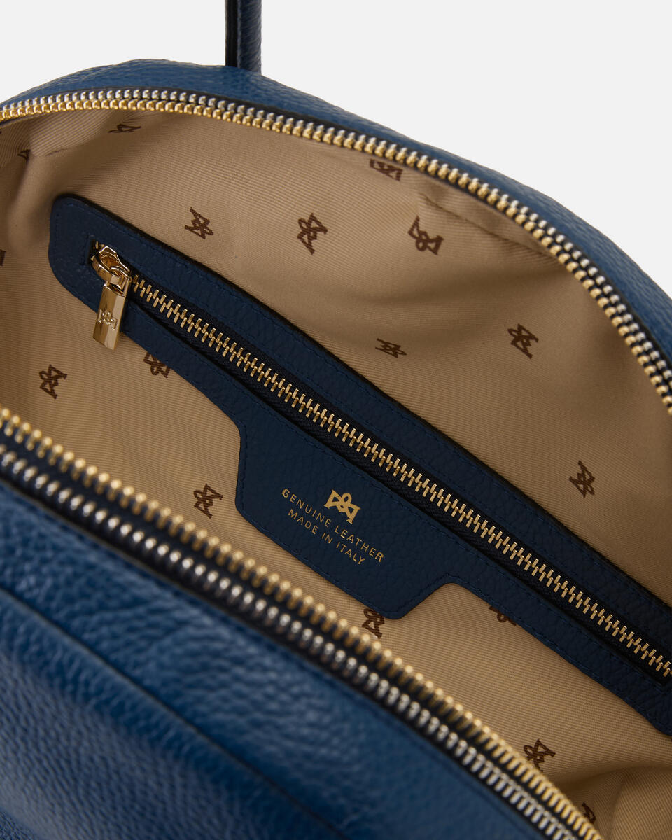 GROSSE BOWLING BAG Ozean  - Cuoieria Fiorentina