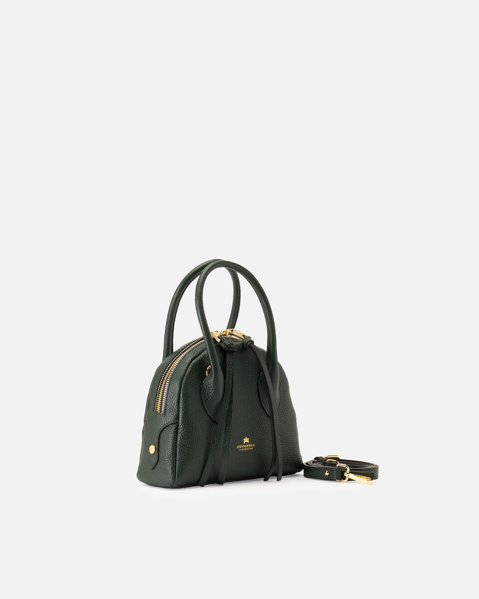 KLEINE BOWLING BAG Moos  - Cuoieria Fiorentina