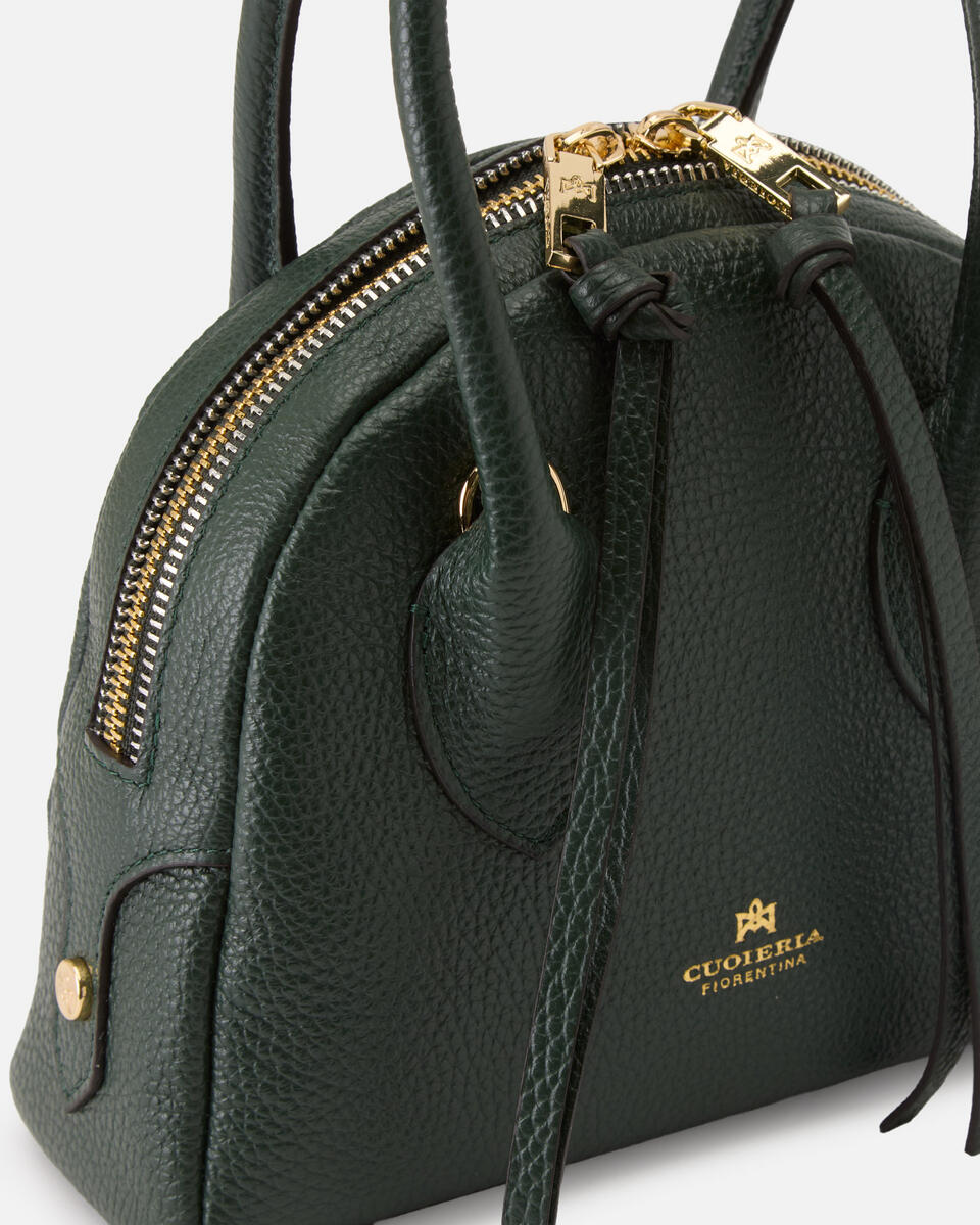 KLEINE BOWLING BAG Moos  - Cuoieria Fiorentina