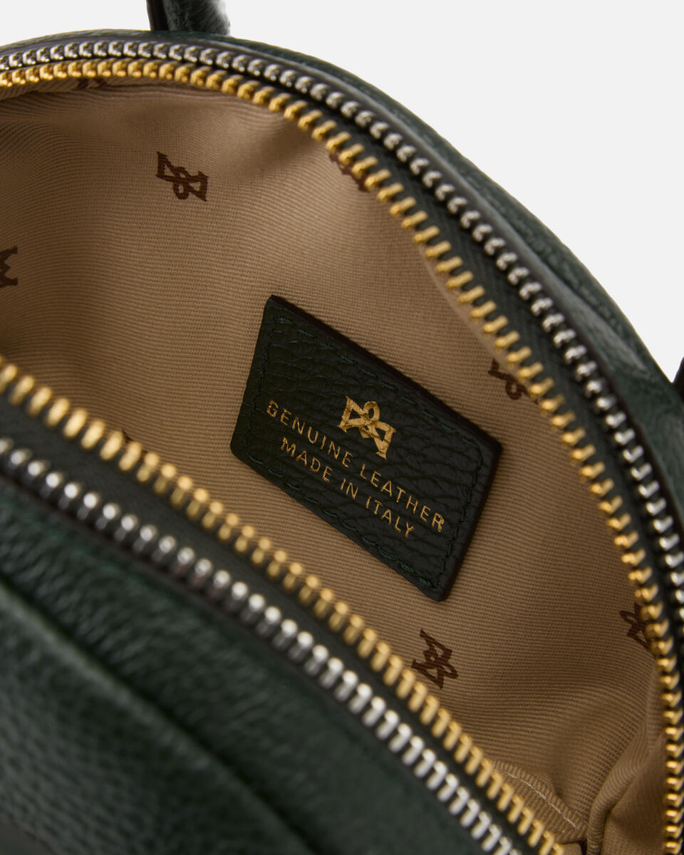 KLEINE BOWLING BAG Moos  - Cuoieria Fiorentina