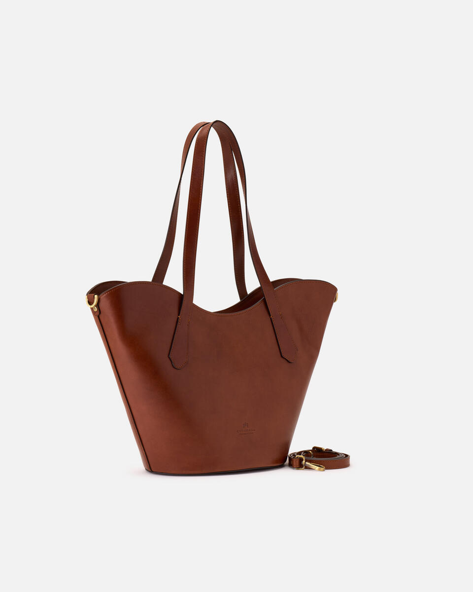 EINKAUFSTASCHE Braun  - Einkauftasche - Damen Taschen - Tasche - Cuoieria Fiorentina