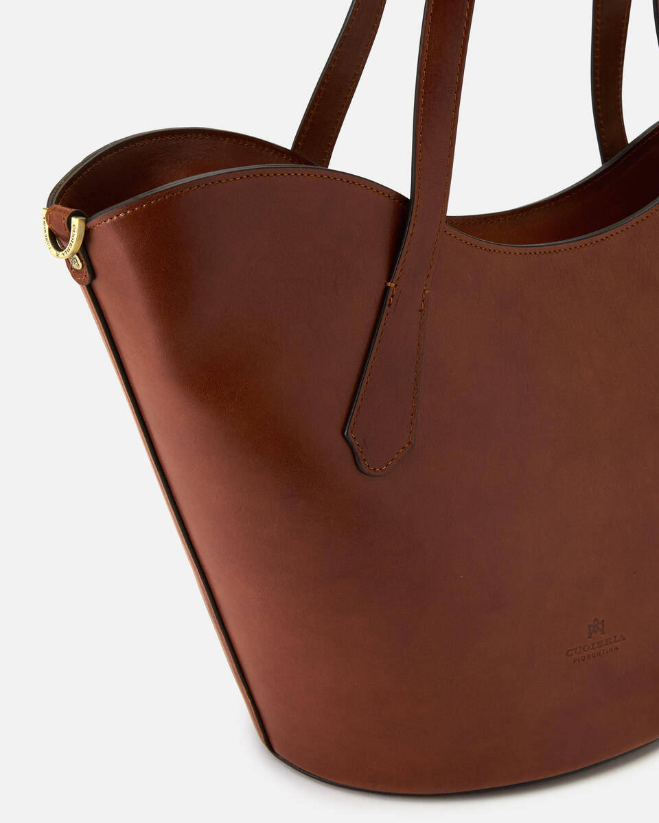 EINKAUFSTASCHE Braun  - Einkauftasche - Damen Taschen - Tasche - Cuoieria Fiorentina