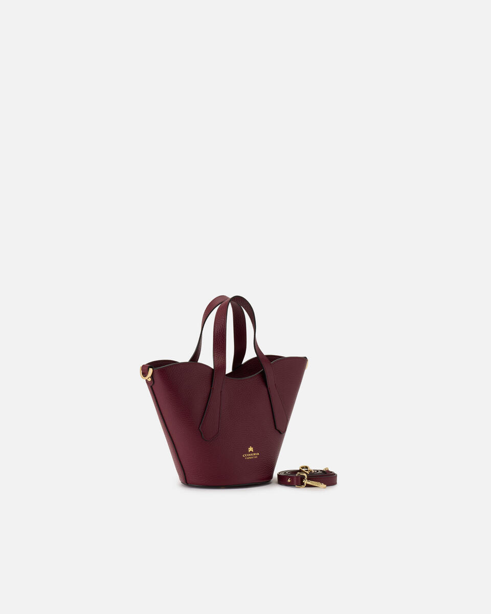 KLEINE HANDTASCHE Bordeaux  - Cuoieria Fiorentina