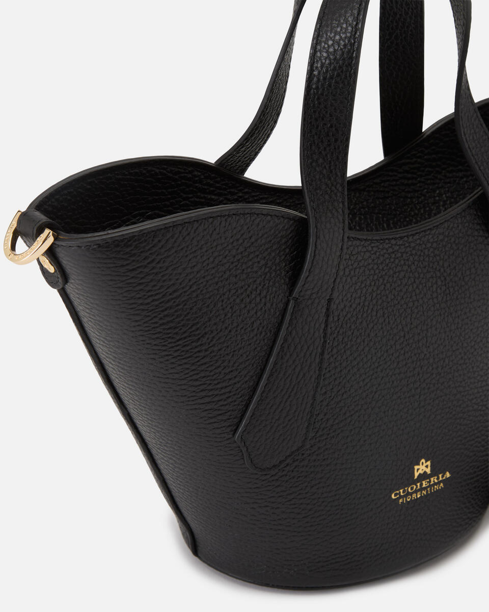 KLEINE HANDTASCHE Schwarz  - Cuoieria Fiorentina
