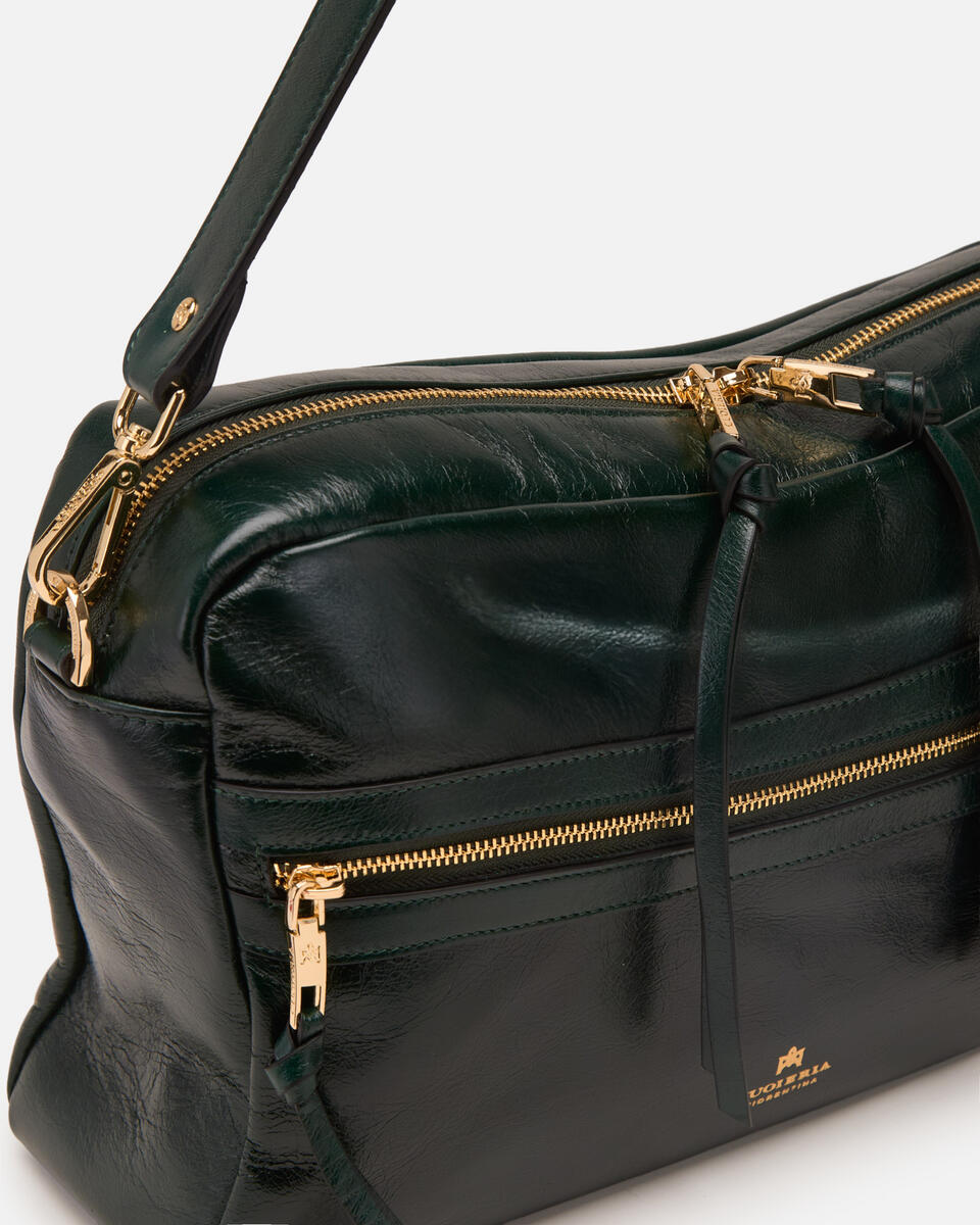 GROSSE CAMERA BAG Moos  - Cuoieria Fiorentina