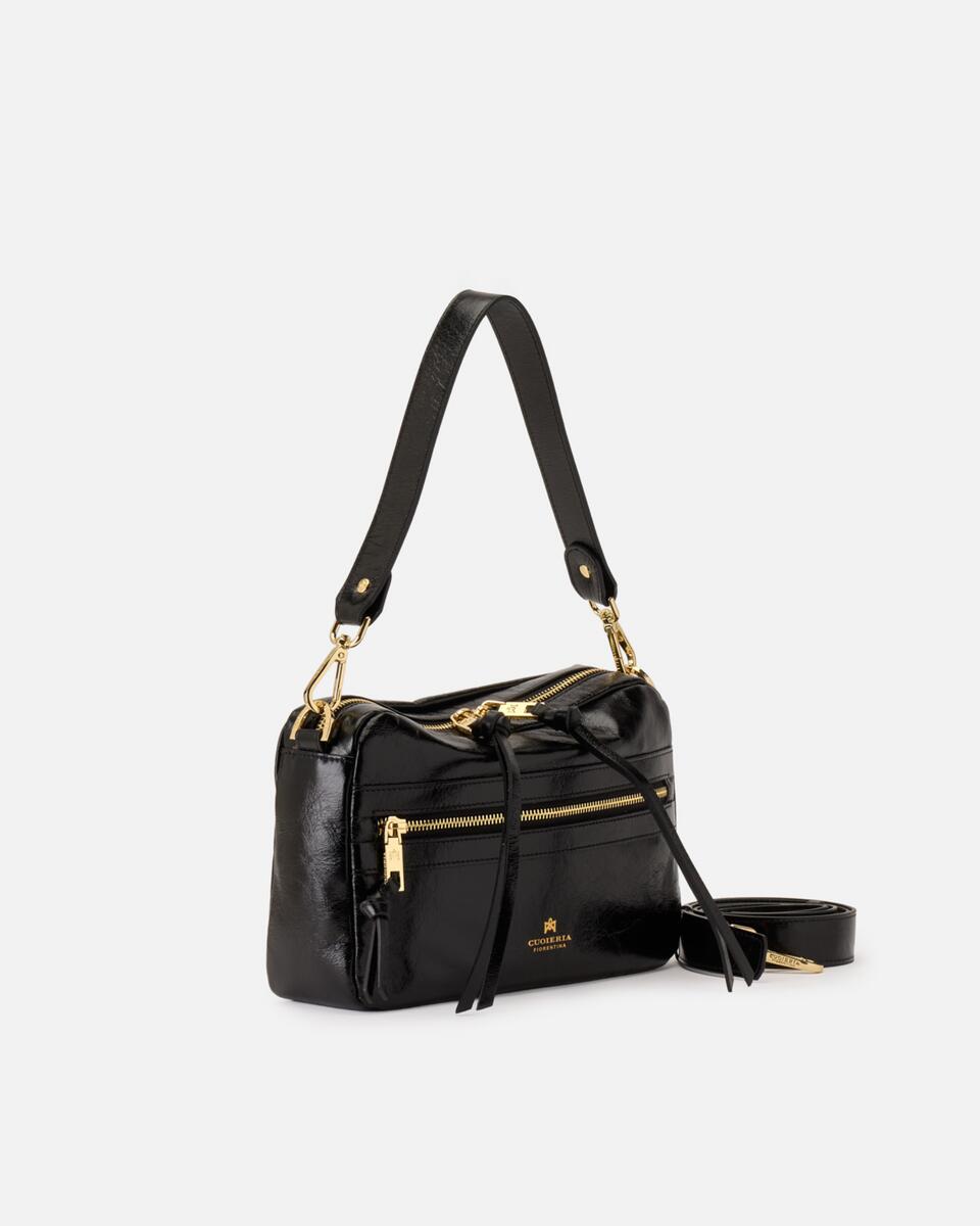 GROSSE CAMERA BAG Schwarz  - Cuoieria Fiorentina
