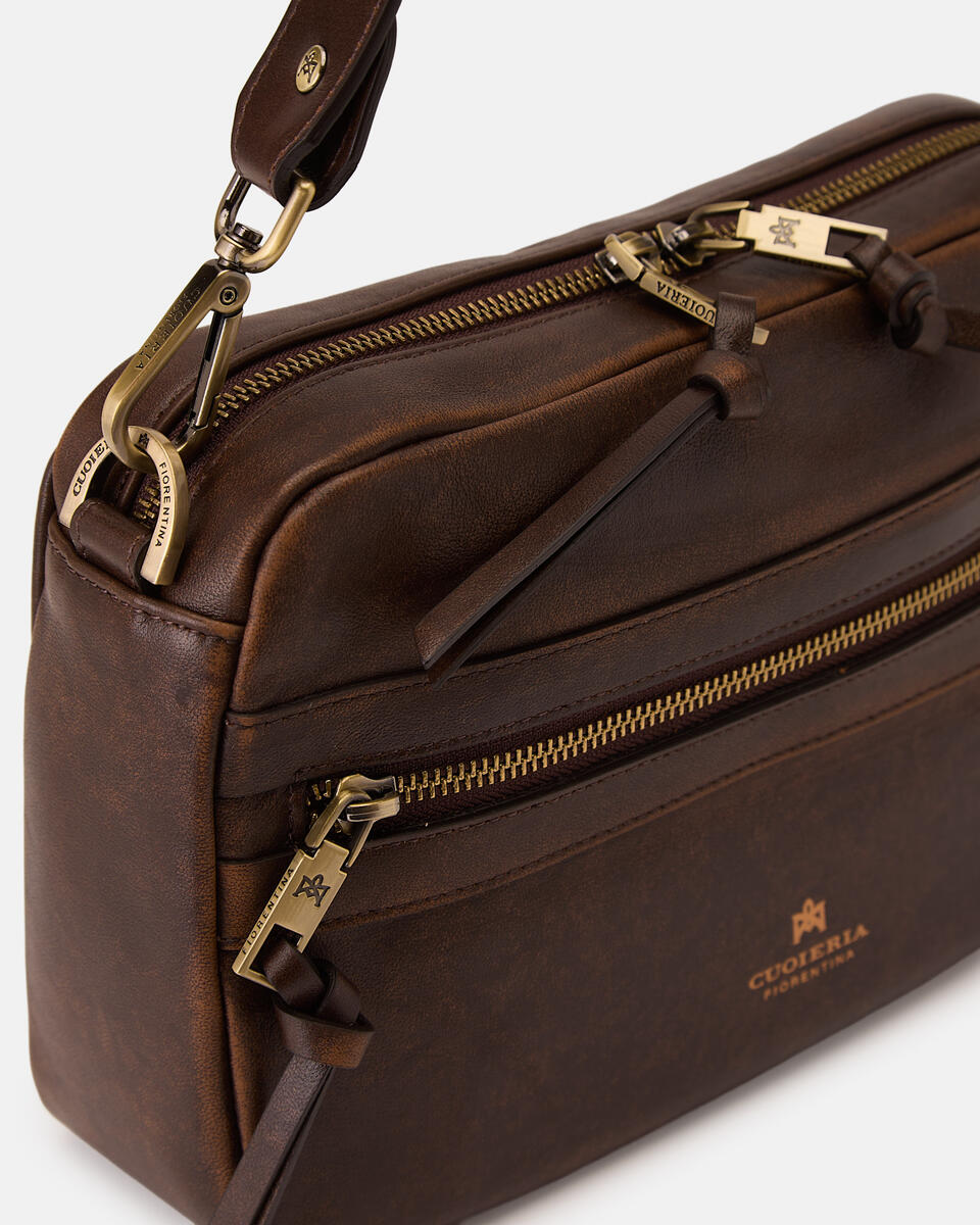 CAMERA BAG Karamell  - Schultertaschen - Damen Taschen - Tasche - Cuoieria Fiorentina