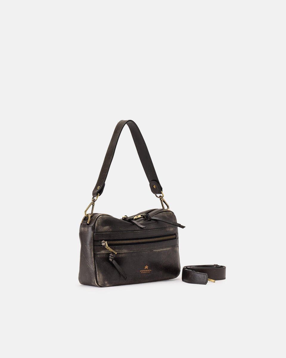 CAMERA BAG Schwarz  - Schultertaschen - Damen Taschen - Tasche - Cuoieria Fiorentina