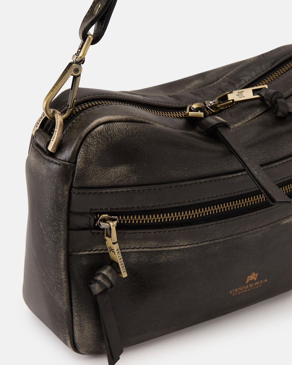 CAMERA BAG Schwarz  - Schultertaschen - Damen Taschen - Tasche - Cuoieria Fiorentina
