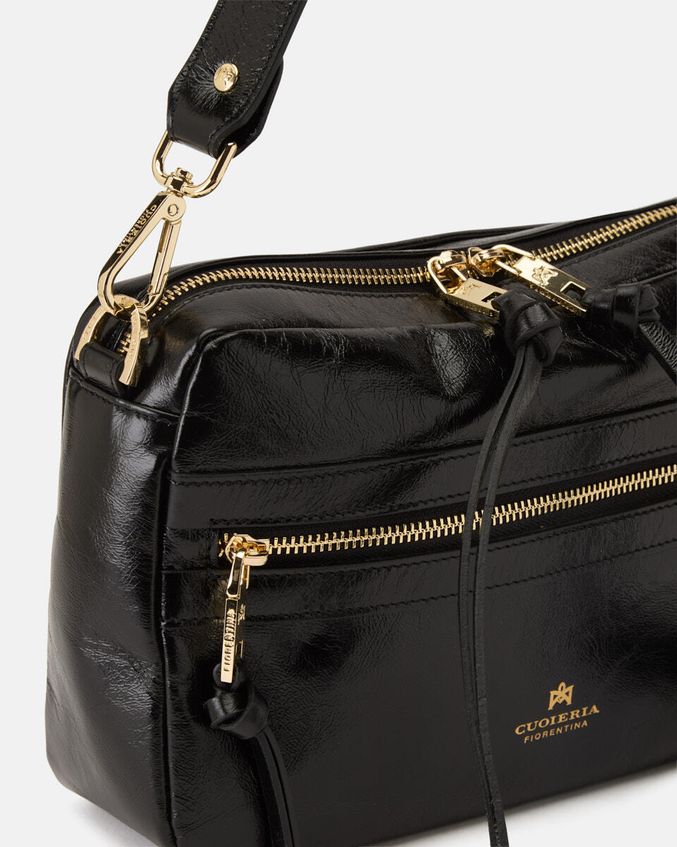 CAMERA BAG Schwarz  - Cuoieria Fiorentina