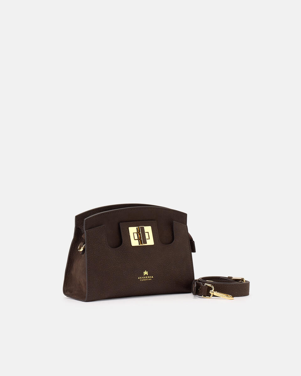 POUCH Schokolade  - Handtaschen - Damen Taschen - Tasche - Cuoieria Fiorentina