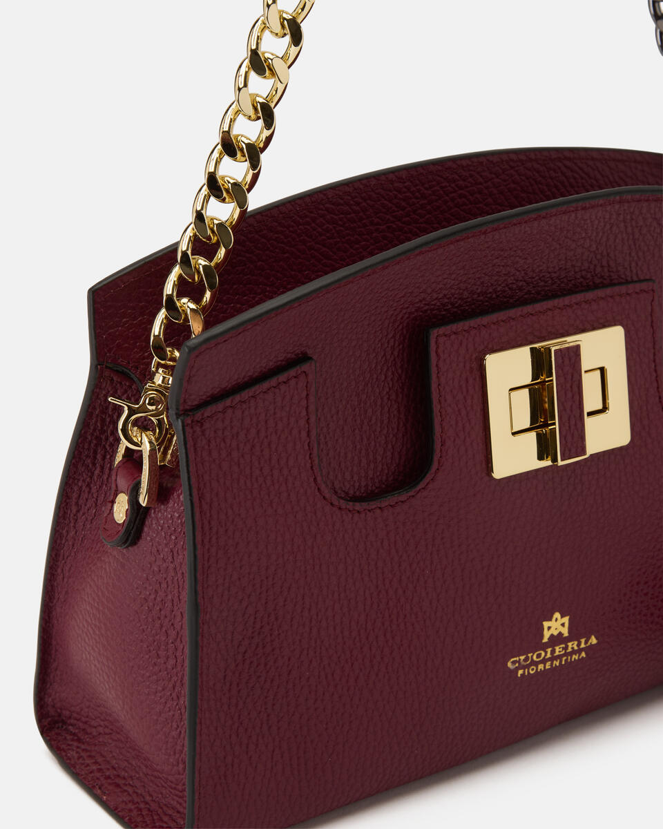 POUCH Bordeaux  - Handtaschen - Damen Taschen - Tasche - Cuoieria Fiorentina