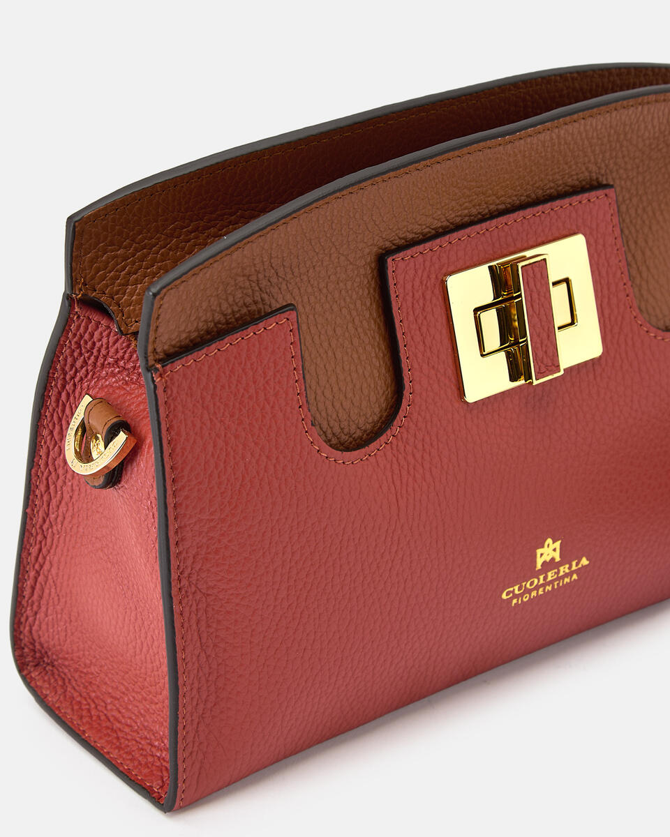 POUCH Brickcaramel  - Cuoieria Fiorentina