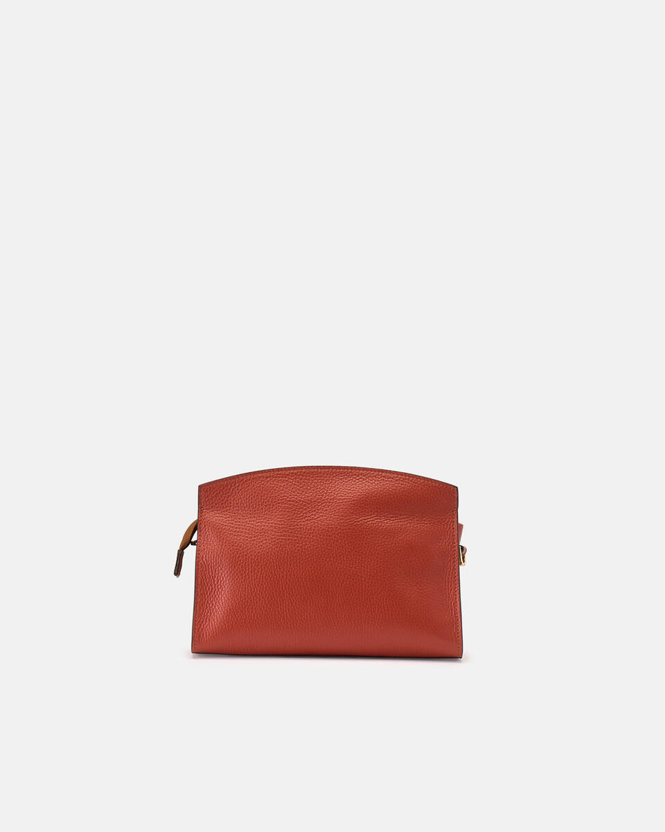 POUCH Brickcaramel  - Cuoieria Fiorentina