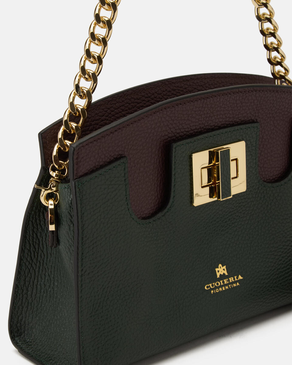 POUCH Muschiocoffee  - Handtaschen - Damen Taschen - Tasche - Cuoieria Fiorentina