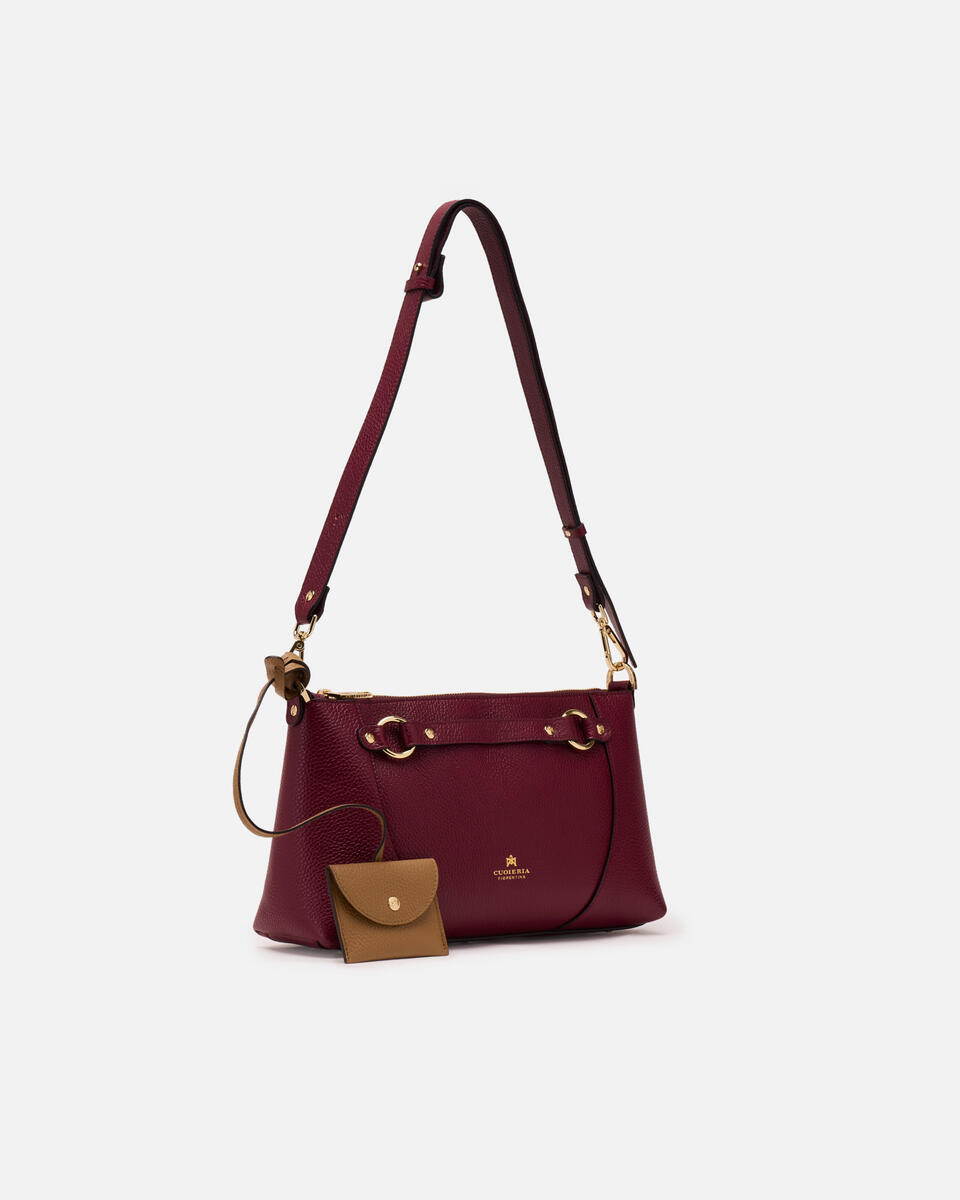 POUCH Bordeauxdesert  - Cuoieria Fiorentina