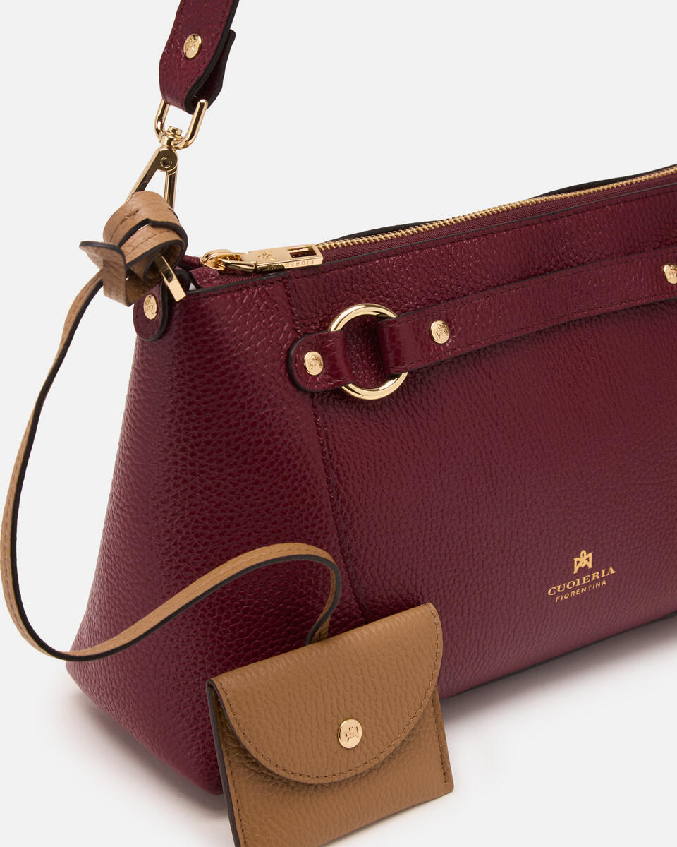 POUCH Bordeauxdesert  - Cuoieria Fiorentina