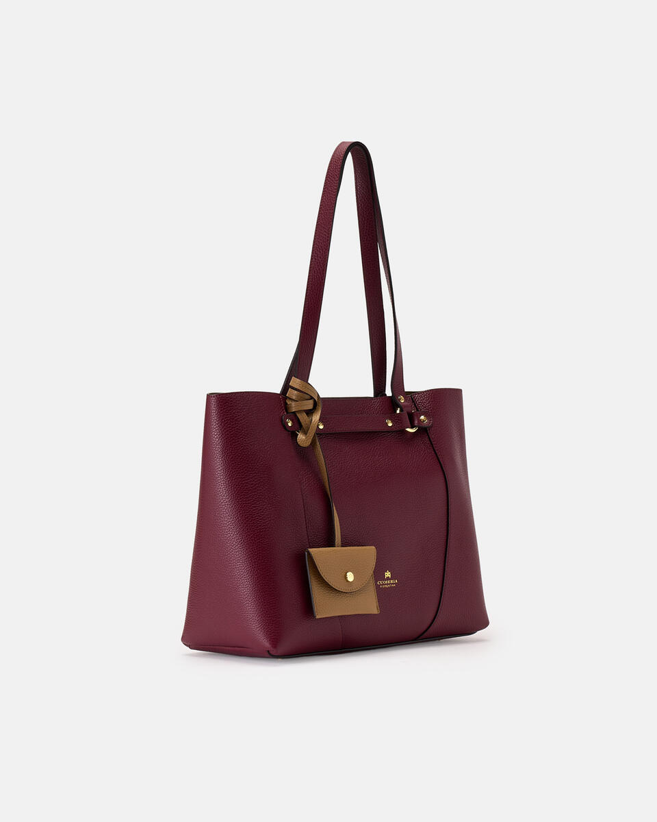 EINKAUFTSTACHE Bordeauxdesert  - Einkauftasche - Damen Taschen - Tasche - Cuoieria Fiorentina