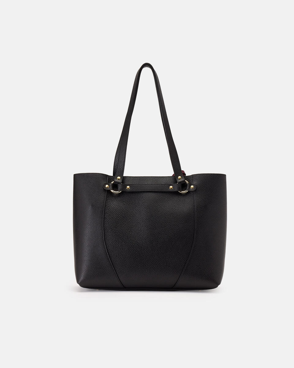 EINKAUFTSTACHE Schwarzbordeaux  - Einkauftasche - Damen Taschen - Tasche - Cuoieria Fiorentina