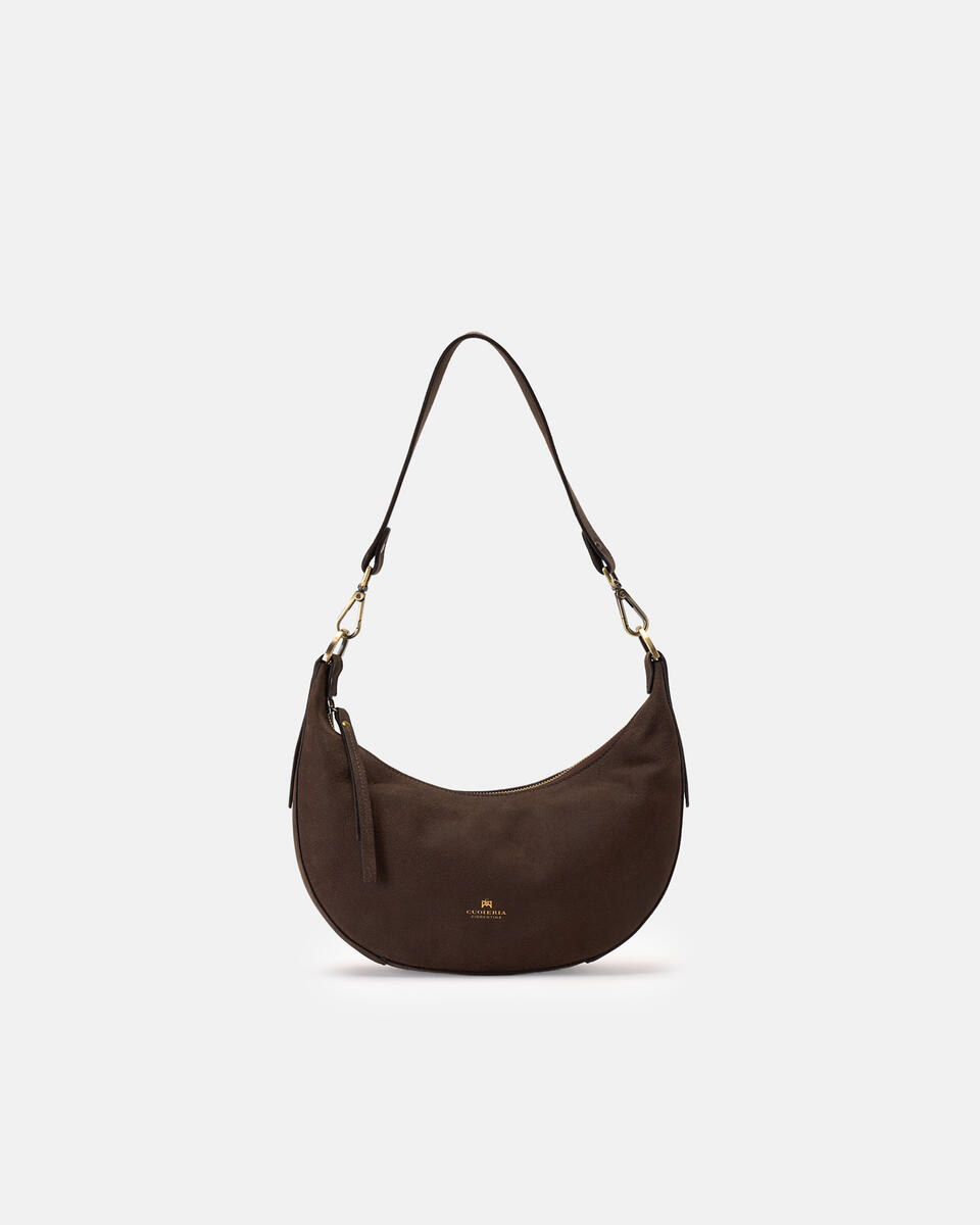 KLEINE SCHULERTASCHE Schokolade  - Handtaschen - Damen Taschen - Tasche - Cuoieria Fiorentina