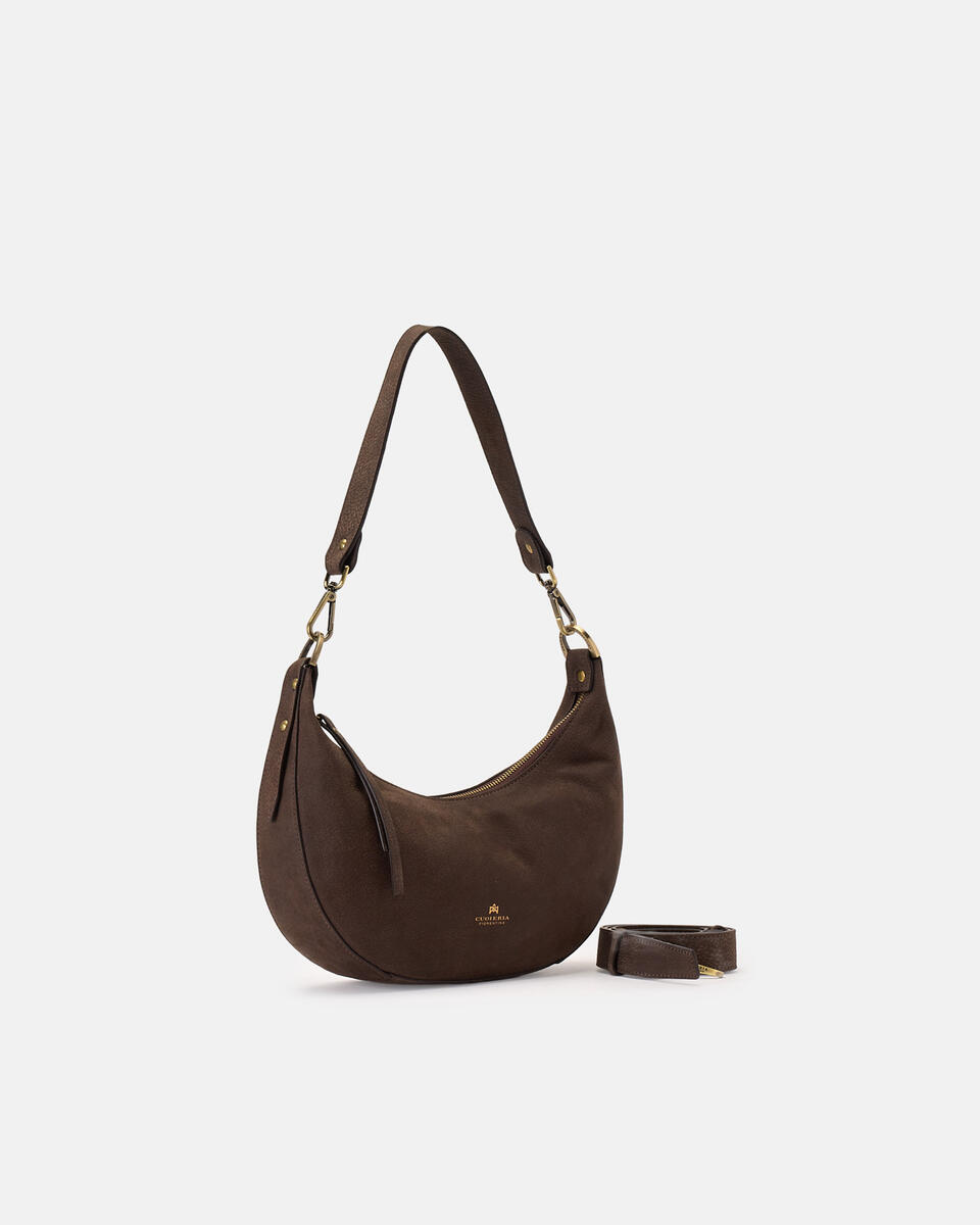 KLEINE SCHULERTASCHE Schokolade  - Handtaschen - Damen Taschen - Tasche - Cuoieria Fiorentina