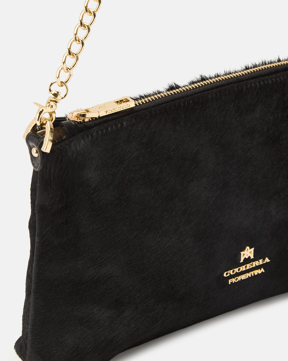 KLEINE POUCH Schwarz  - Handtaschen - Damen Taschen - Tasche - Cuoieria Fiorentina