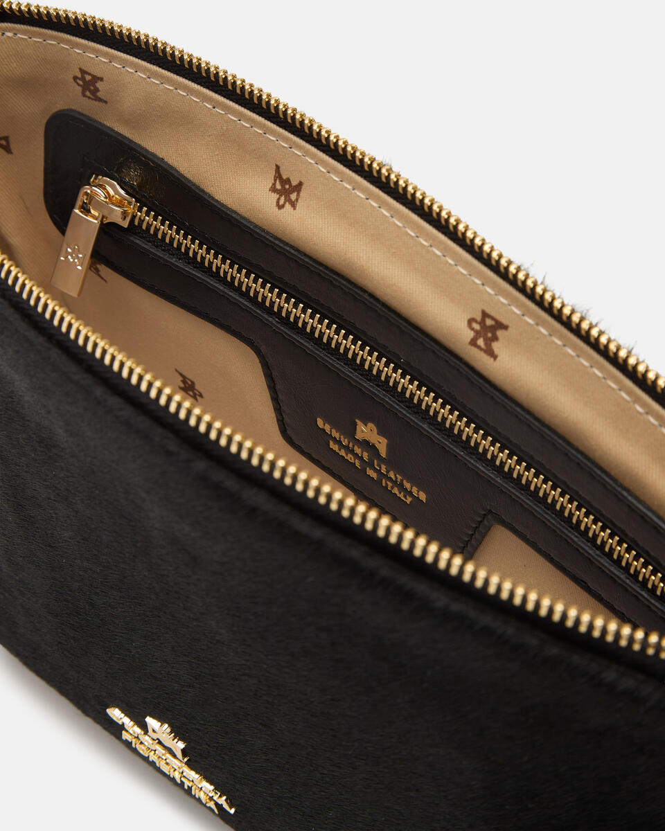KLEINE POUCH Schwarz  - Handtaschen - Damen Taschen - Tasche - Cuoieria Fiorentina