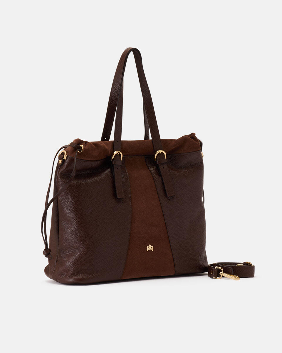 EINKAUFTSTASCHE Schokolade  - Einkauftasche - Damen Taschen - Tasche - Cuoieria Fiorentina
