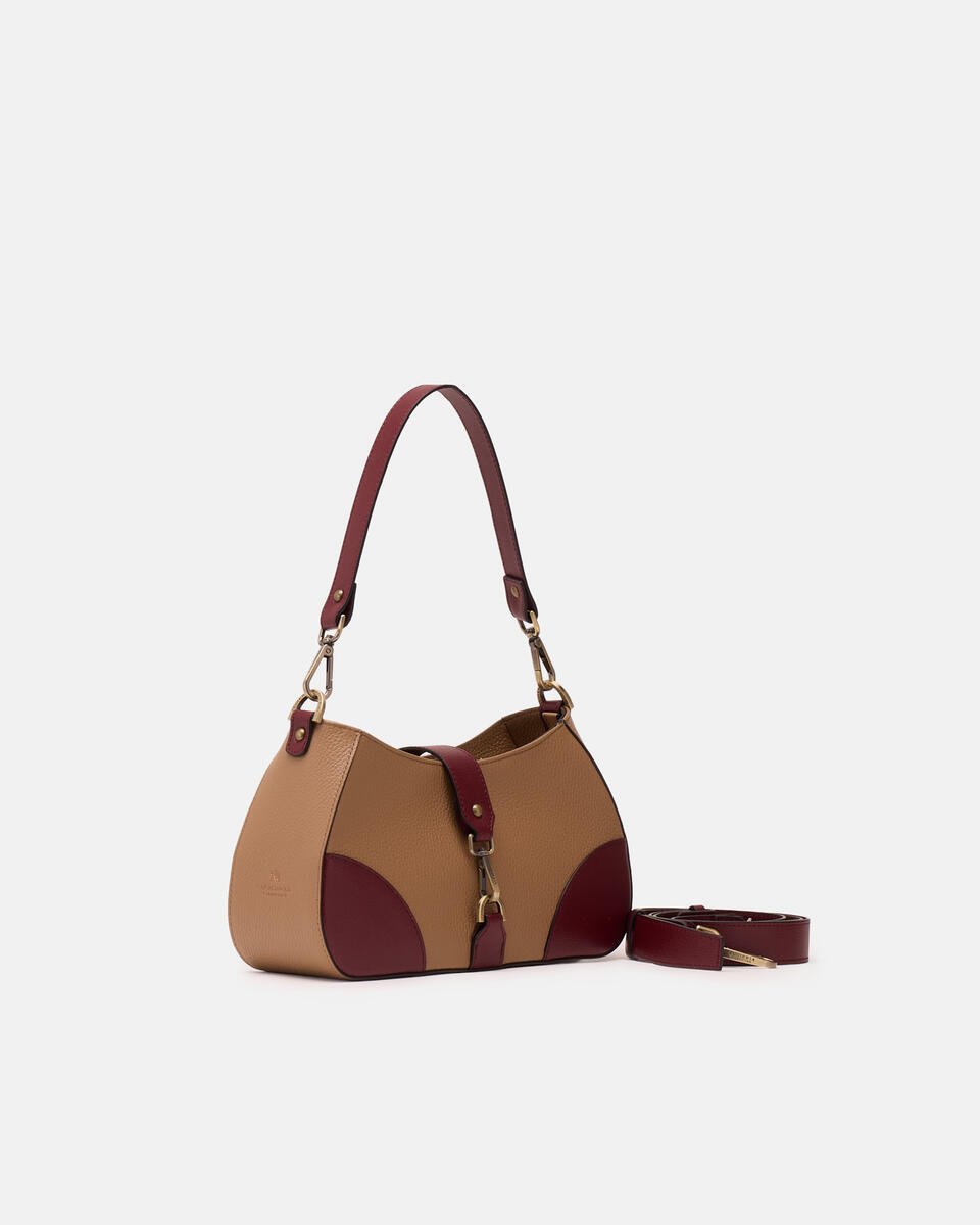 BAGUETTE Desertbordeaux  - Schultertaschen - Damen Taschen - Tasche - Cuoieria Fiorentina