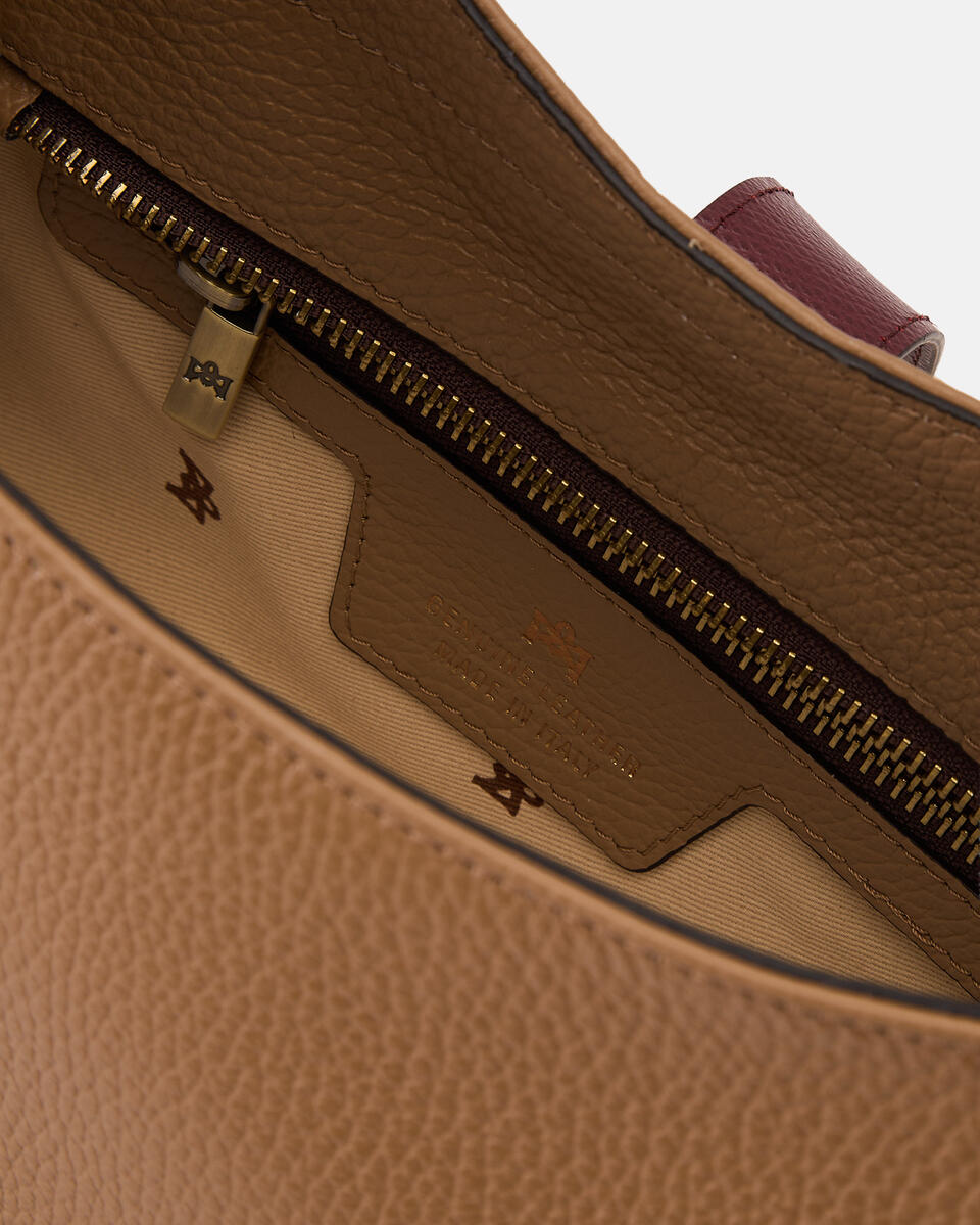 SCHULTERTASCHE Desertbordeaux  - Handtaschen - Damen Taschen - Tasche - Cuoieria Fiorentina