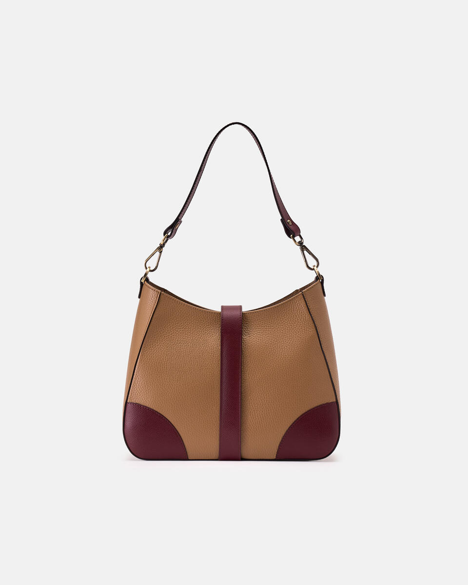 SCHULTERTASCHE Desertbordeaux  - Handtaschen - Damen Taschen - Tasche - Cuoieria Fiorentina