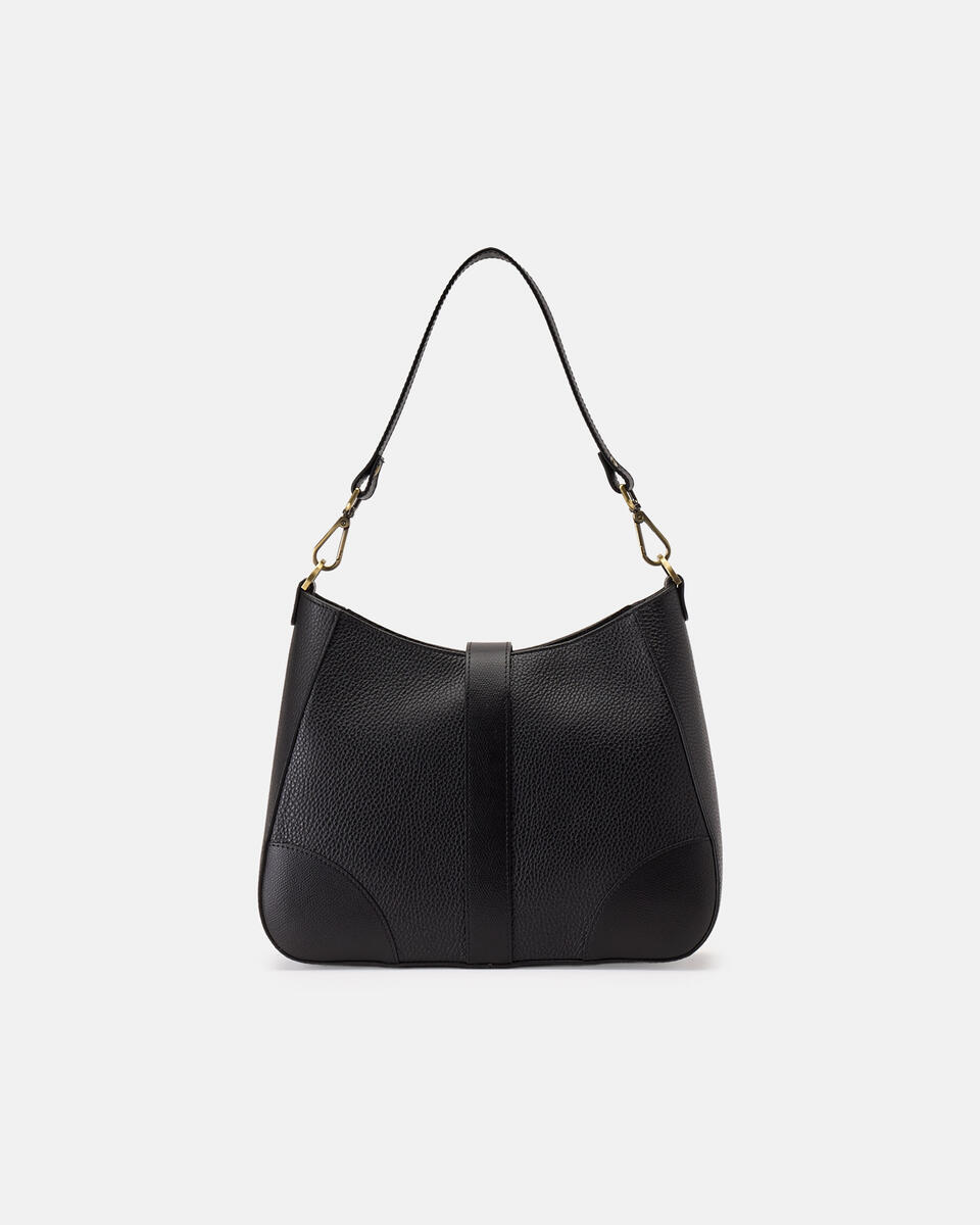 SCHULTERTASCHE Schwarz  - Handtaschen - Damen Taschen - Tasche - Cuoieria Fiorentina