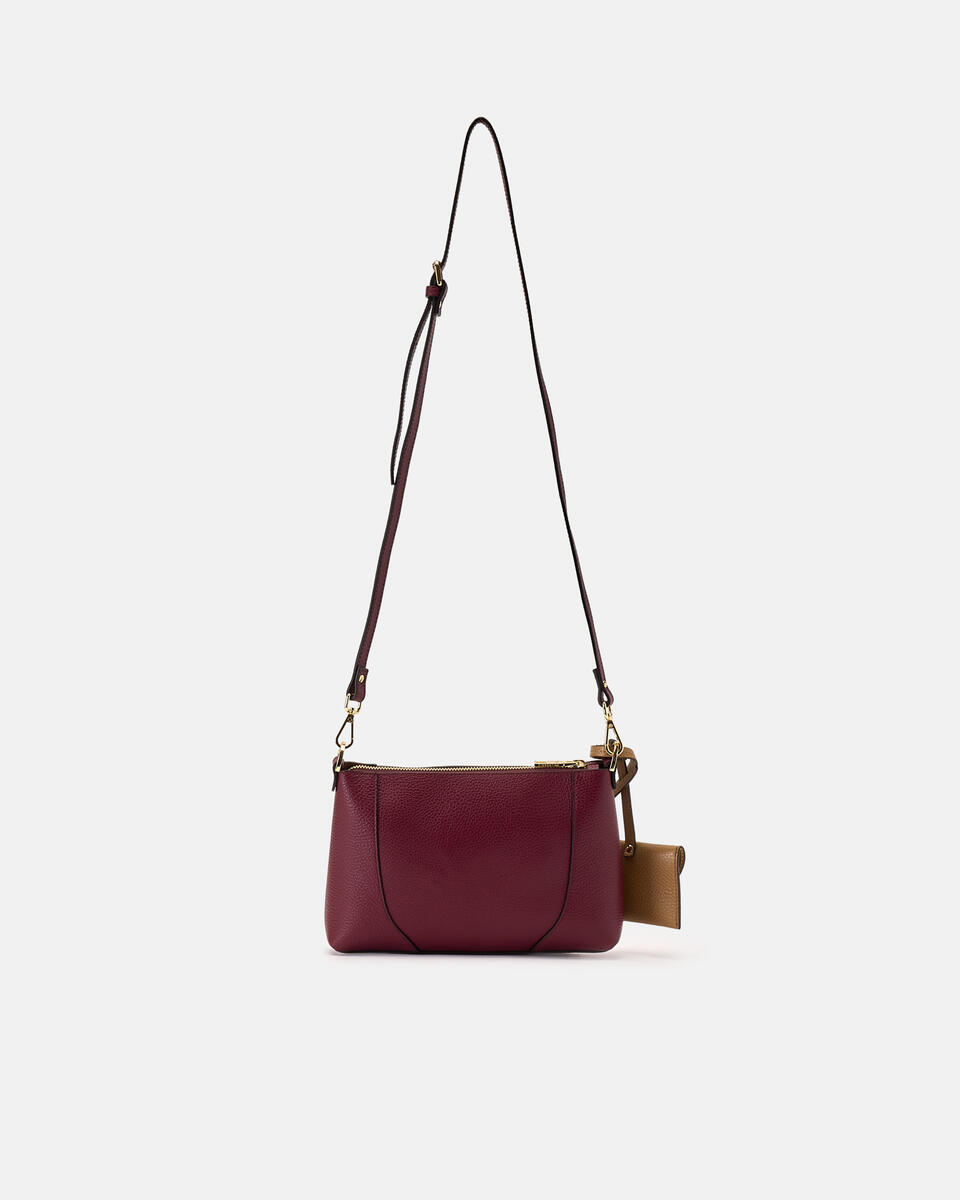 KLEINE POUCH Bordeauxdesert  - Handtaschen - Damen Taschen - Tasche - Cuoieria Fiorentina