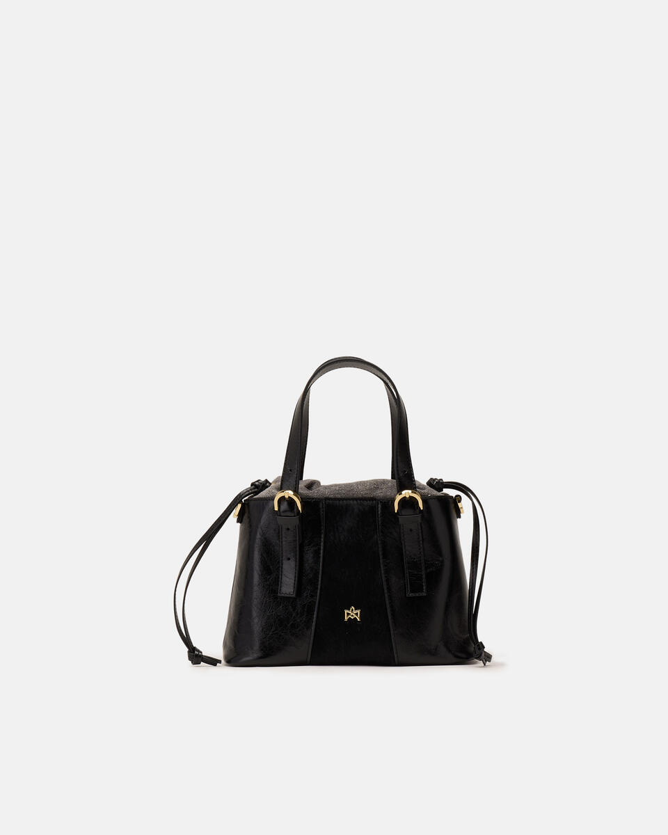 KLEINE HANDTASCHE Schwarz  - Cuoieria Fiorentina