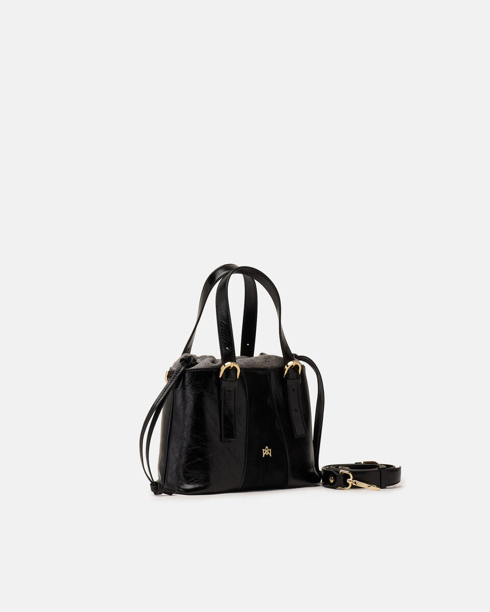 KLEINE HANDTASCHE Schwarz  - Cuoieria Fiorentina