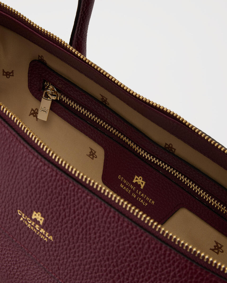 HANDTASCHE Bordeaux  - Handtaschen - Damen Taschen - Tasche - Cuoieria Fiorentina
