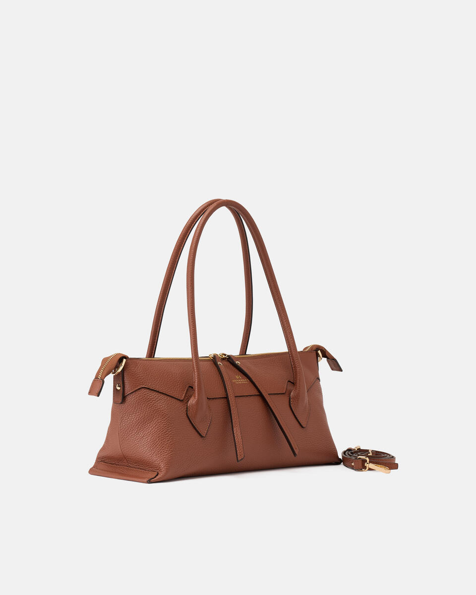 HANDTASCHE Karamell  - Handtaschen - Damen Taschen - Tasche - Cuoieria Fiorentina