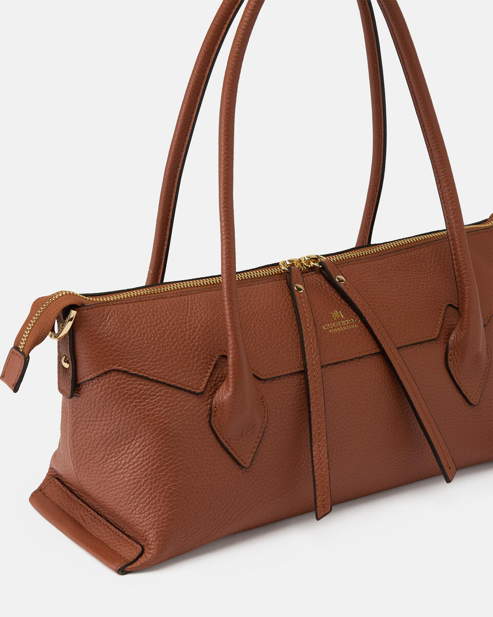 HANDTASCHE Karamell  - Handtaschen - Damen Taschen - Tasche - Cuoieria Fiorentina