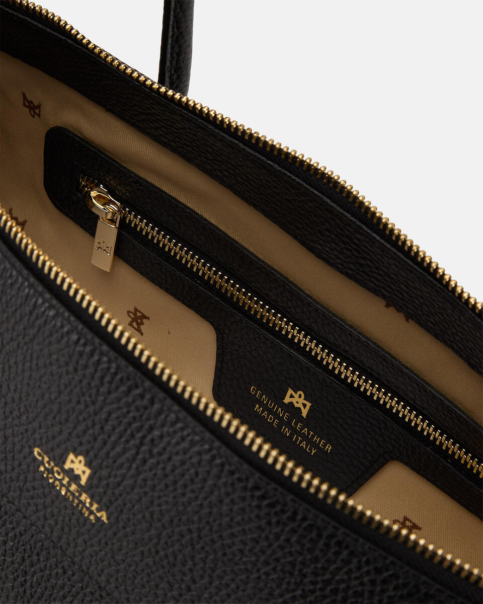 HANDTASCHE Schwarz  - Handtaschen - Damen Taschen - Tasche - Cuoieria Fiorentina