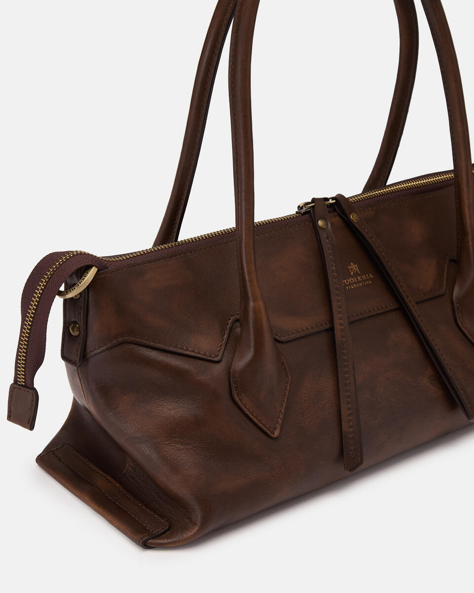 HANDTASCHE Karamell  - Einkauftasche - Damen Taschen - Tasche - Cuoieria Fiorentina