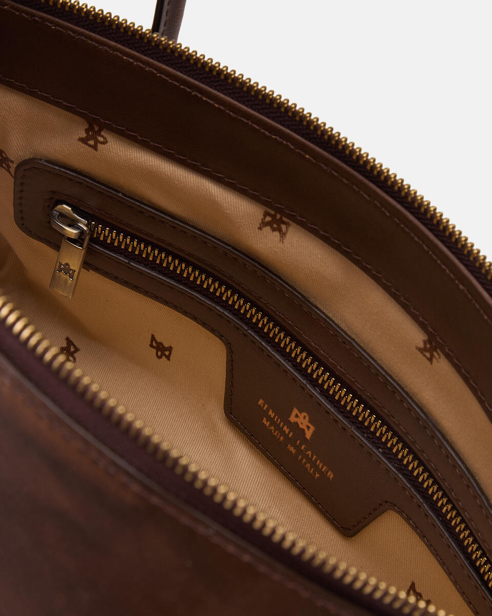 HANDTASCHE Karamell  - Einkauftasche - Damen Taschen - Tasche - Cuoieria Fiorentina