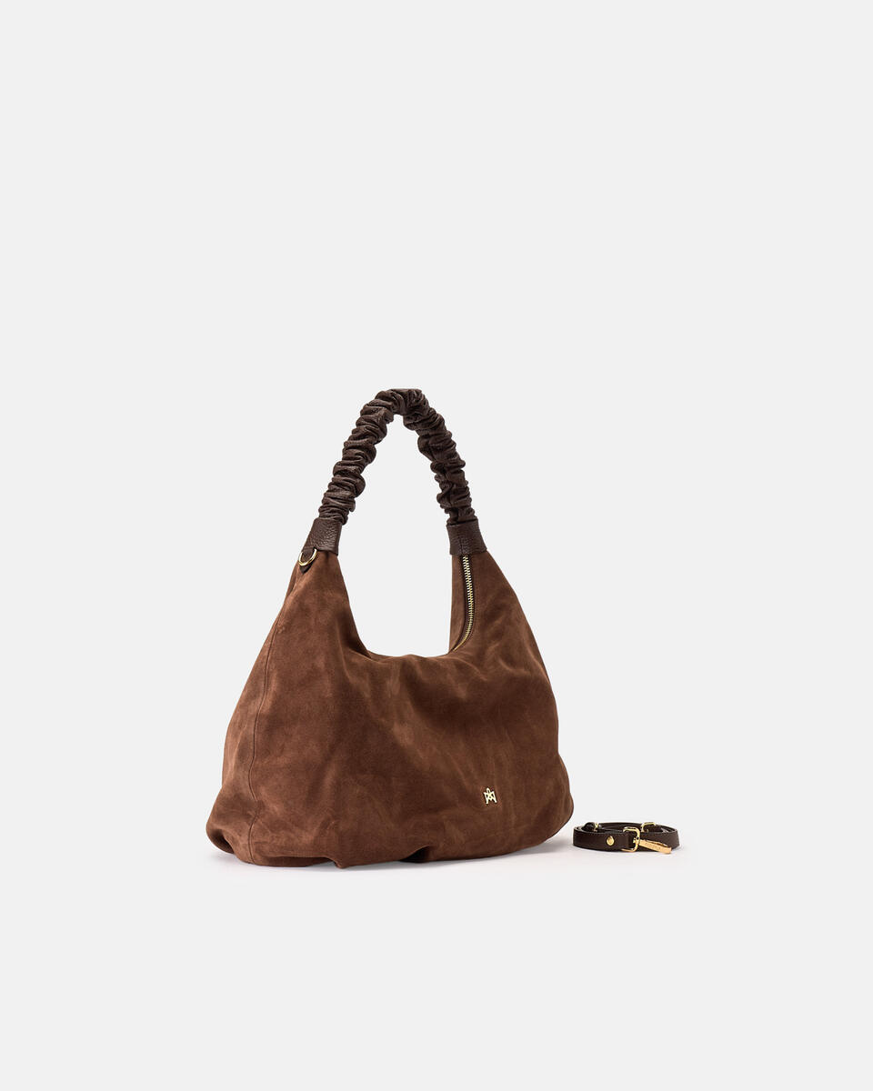GROSSE SCHULTERTASCHE Schokolade  - Handtaschen - Damen Taschen - Tasche - Cuoieria Fiorentina