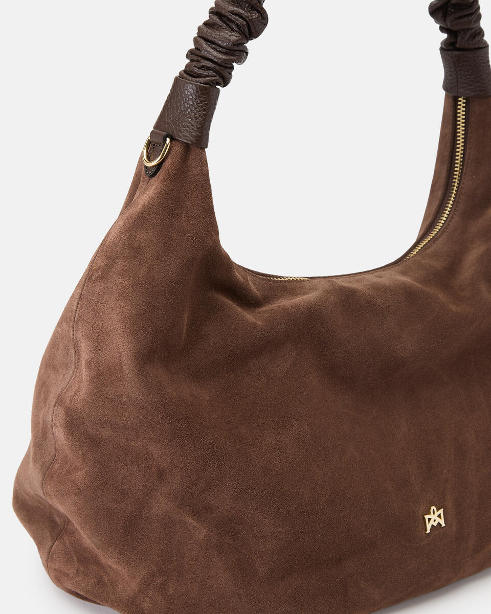 GROSSE SCHULTERTASCHE Schokolade  - Handtaschen - Damen Taschen - Tasche - Cuoieria Fiorentina