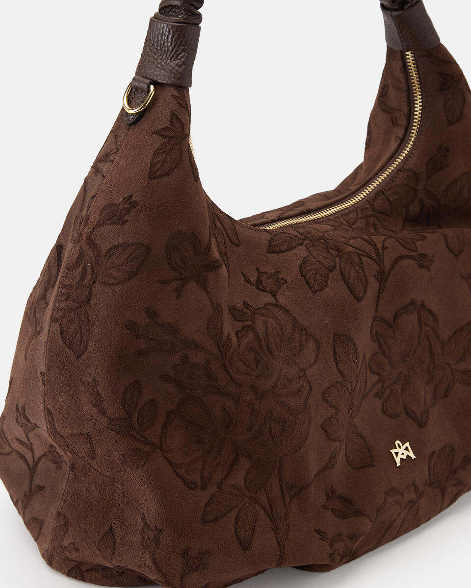 GROSSE SCHULTERTASCHE Schokolade  - Handtaschen - Damen Taschen - Tasche - Cuoieria Fiorentina