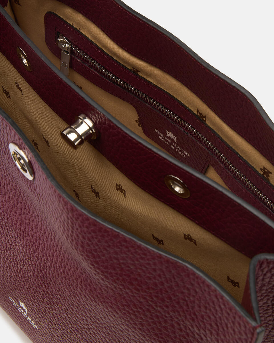 GROSSE HANDTASCHE Bordeaux  - Handtaschen - Damen Taschen - Tasche - Cuoieria Fiorentina